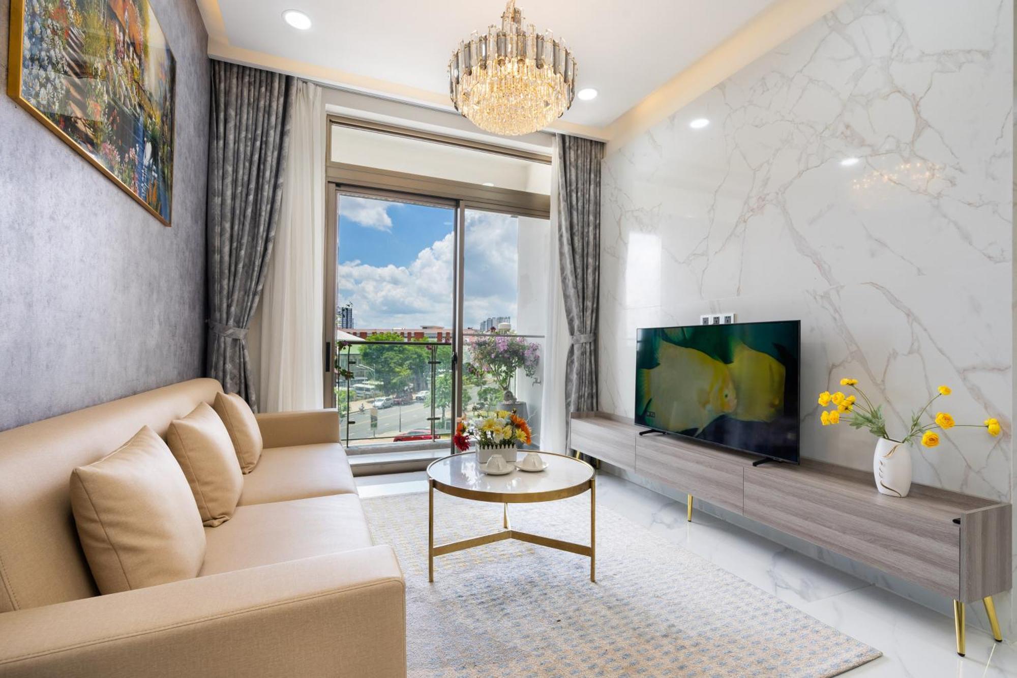 The Peak Midtown Twobedroom With Balcony Ho Chi Minh-Byen Eksteriør billede