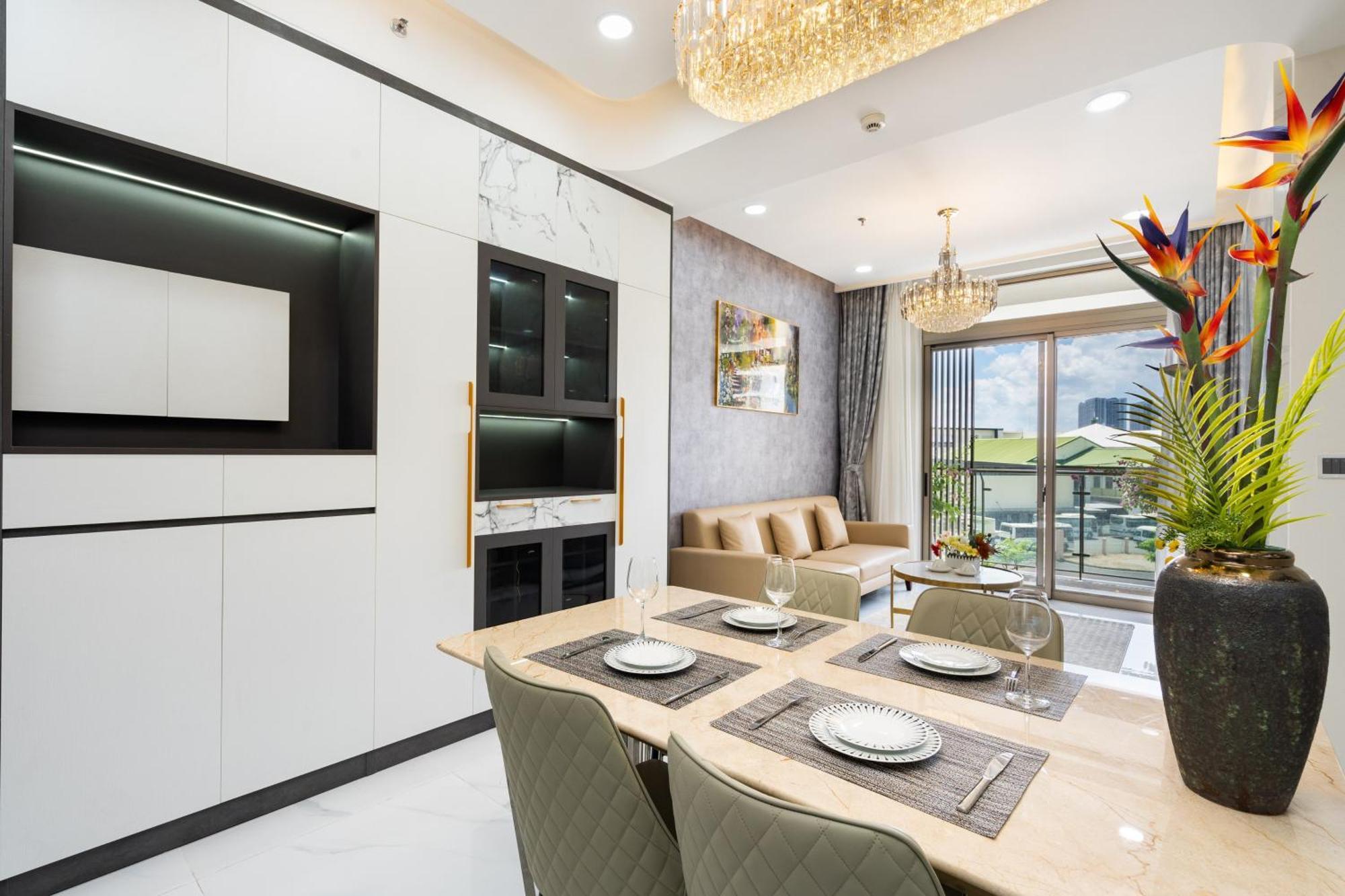 The Peak Midtown Twobedroom With Balcony Ho Chi Minh-Byen Eksteriør billede