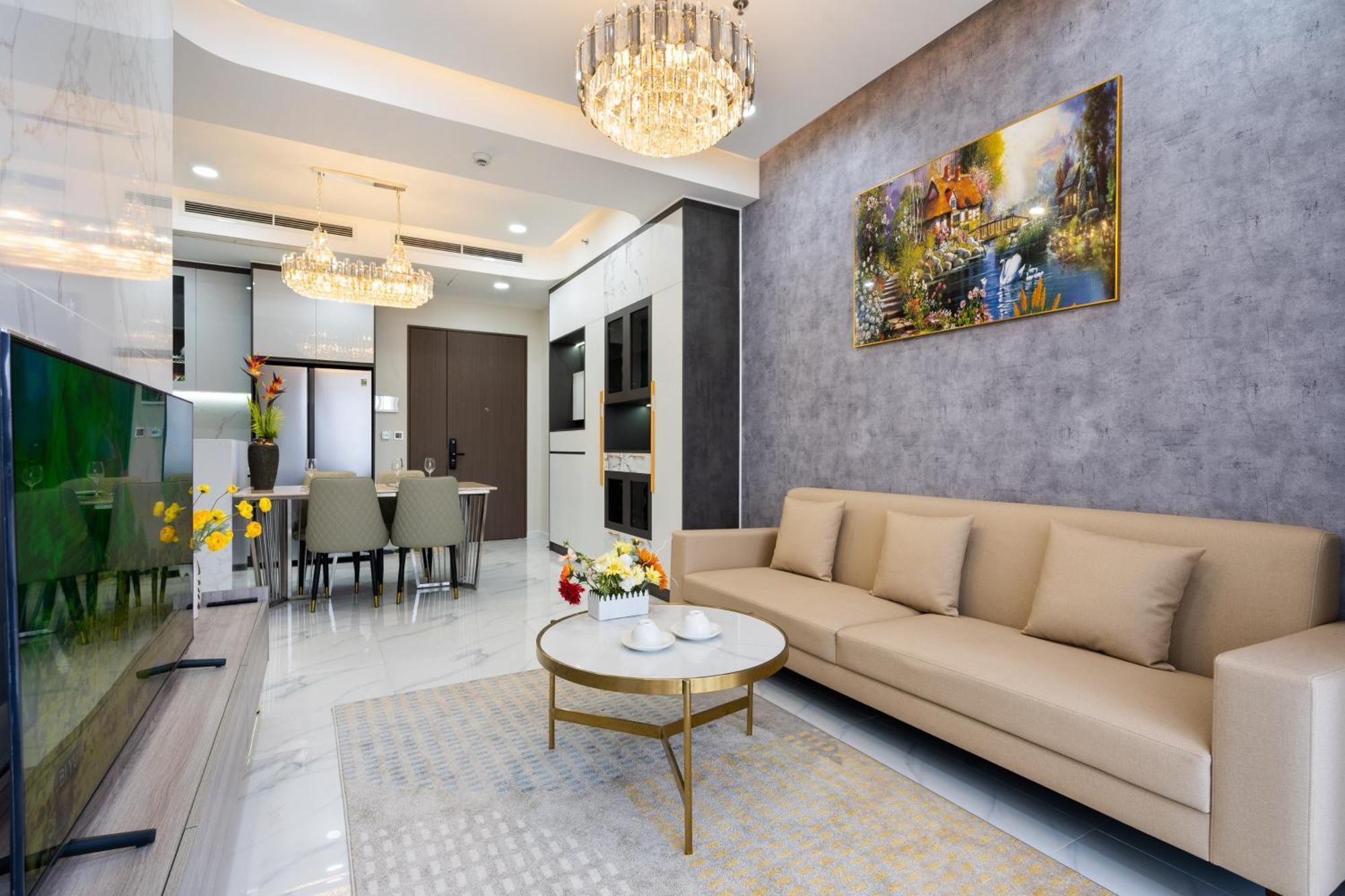 The Peak Midtown Twobedroom With Balcony Ho Chi Minh-Byen Eksteriør billede