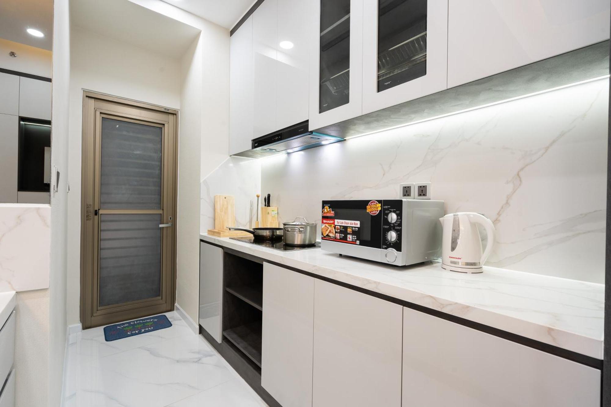 The Peak Midtown Twobedroom With Balcony Ho Chi Minh-Byen Eksteriør billede