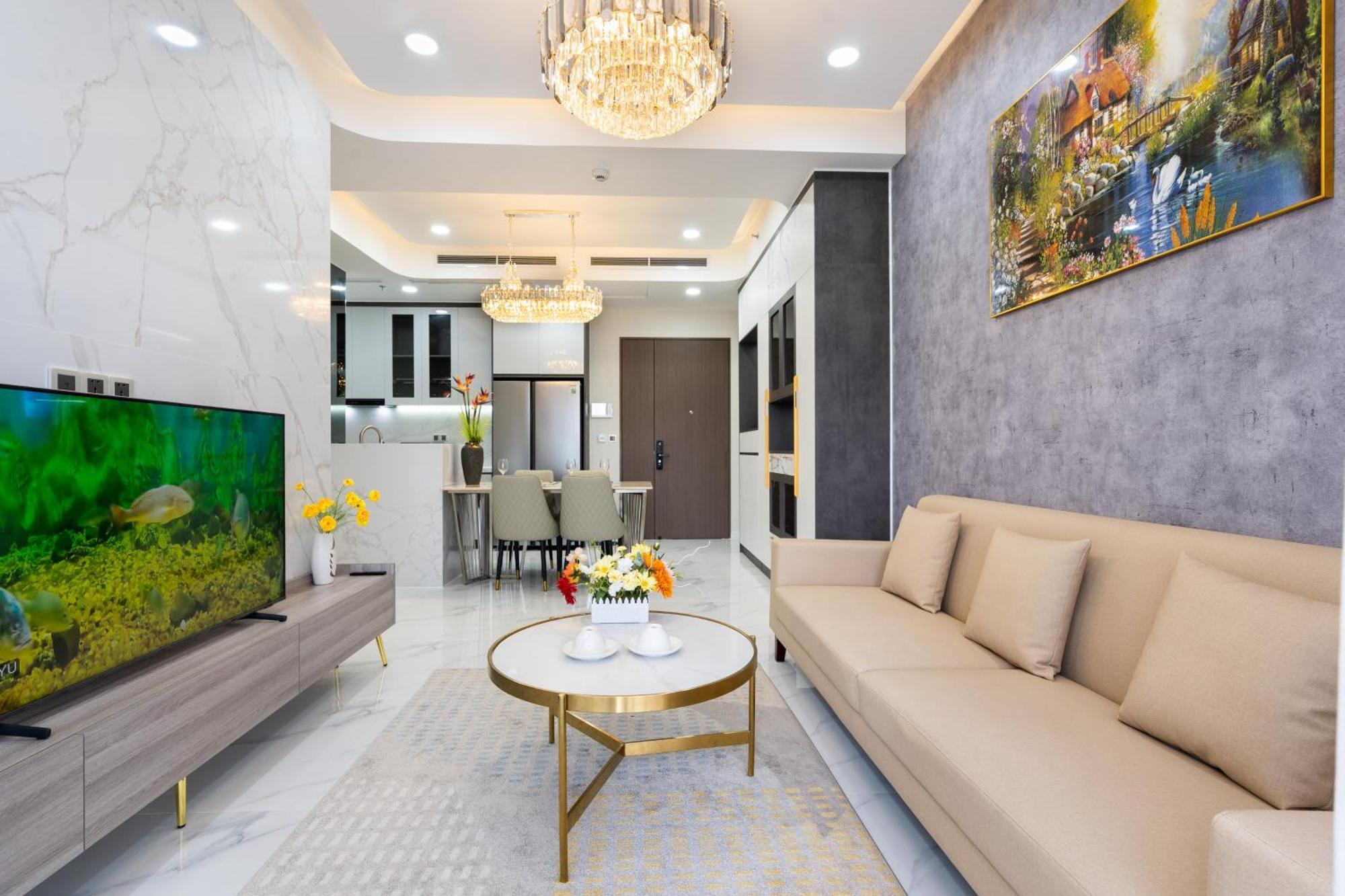 The Peak Midtown Twobedroom With Balcony Ho Chi Minh-Byen Eksteriør billede
