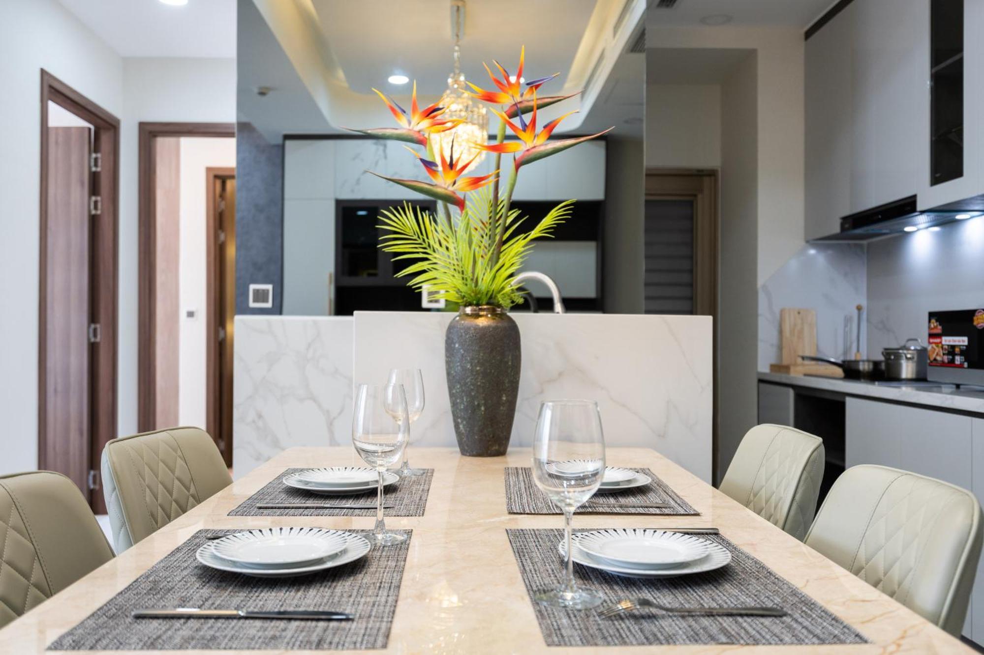 The Peak Midtown Twobedroom With Balcony Ho Chi Minh-Byen Eksteriør billede